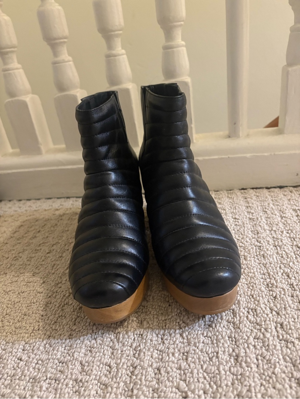 Beklina Clog Ankle Booties